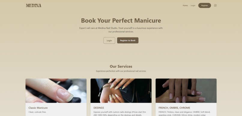 MedinaNailStudio – screenshot 1