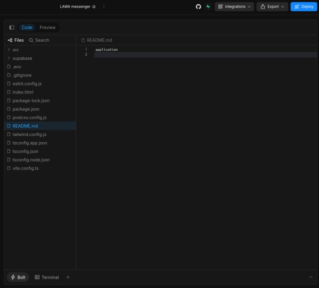 application de messagerie et recherche enplois  – screenshot 1