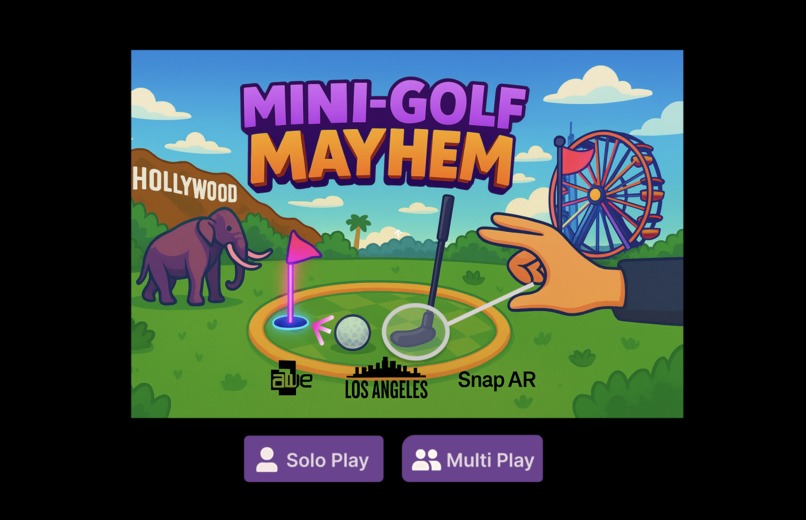 Minigolf Mayhem : LA Edition – screenshot 1