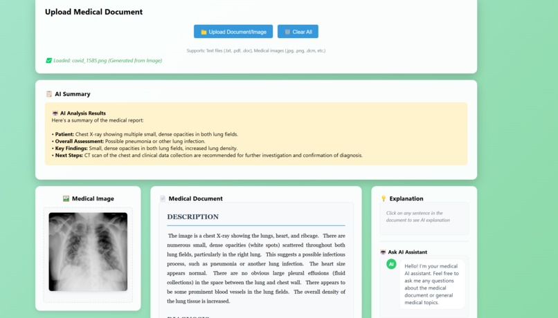 MedExplain – screenshot 2