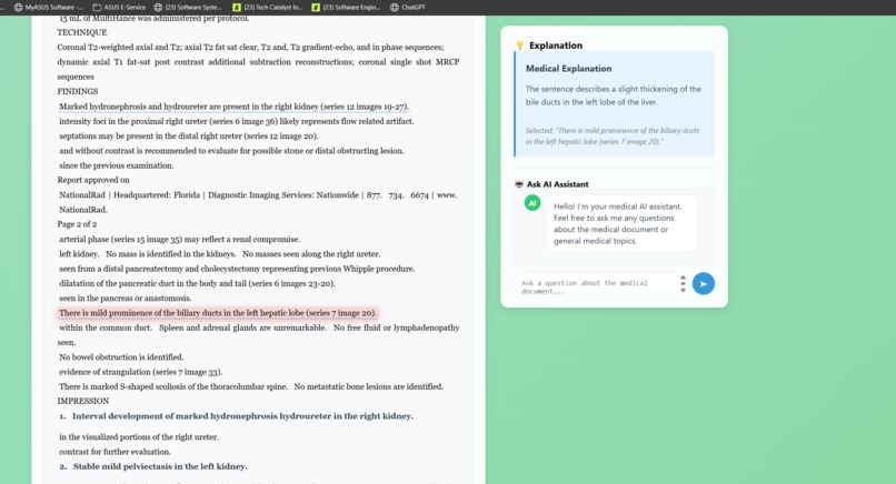 MedExplain – screenshot 3