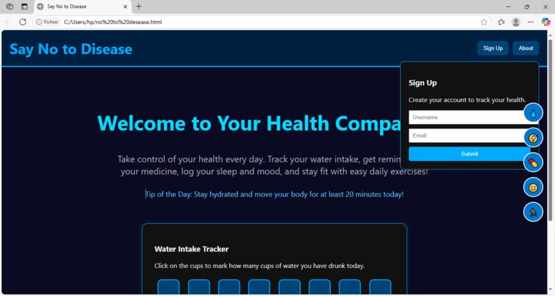 say no to desease – screenshot 3