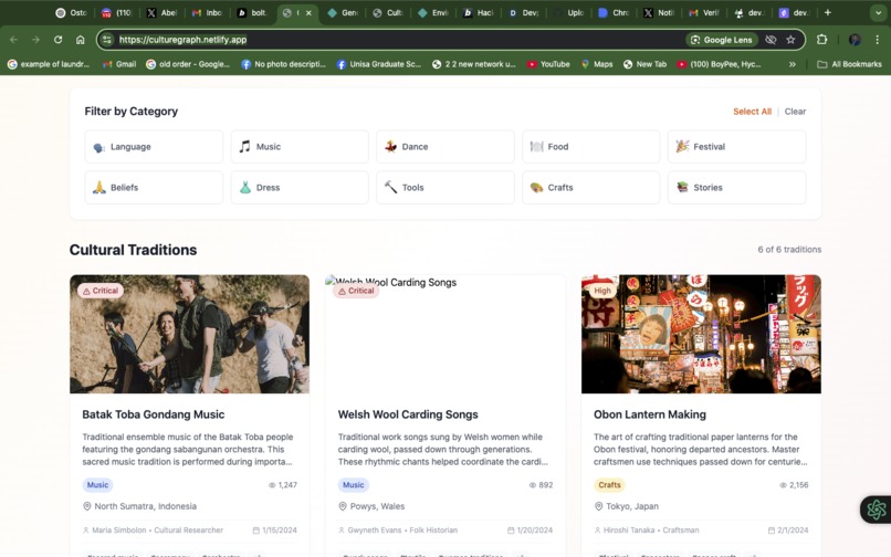 CultureGraph – screenshot 4