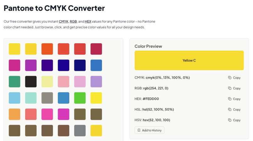 CMYK Pantone – screenshot 3