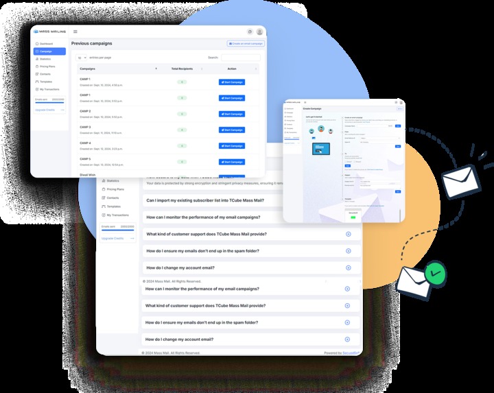 TCube Mass Mail – screenshot 2