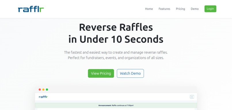 Rafflr – screenshot 1