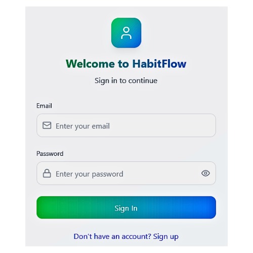 HabitFlow – screenshot 1