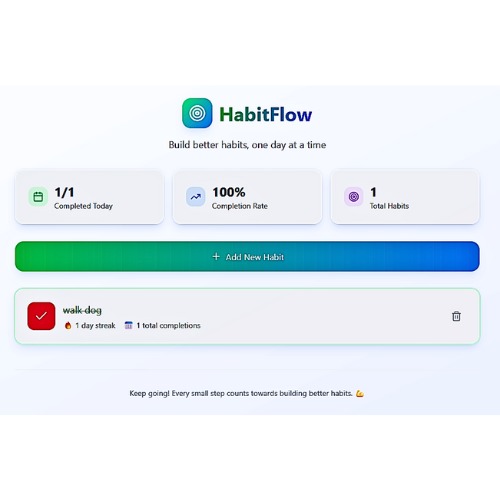 HabitFlow – screenshot 2