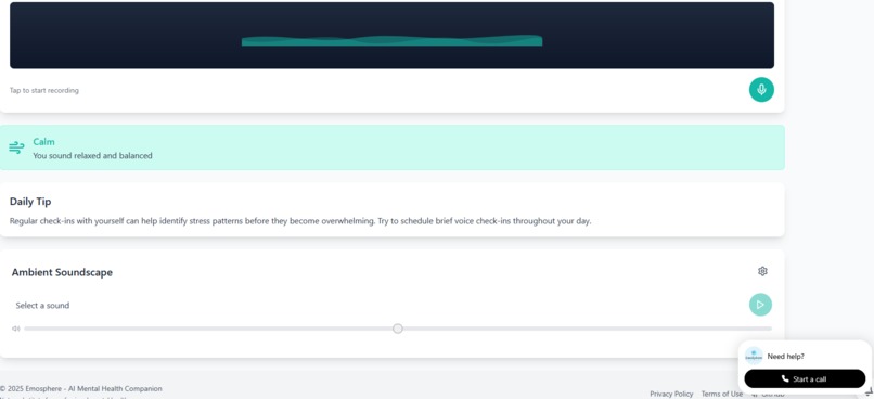 EmoSphere - AI Mental Health Companion – screenshot 6
