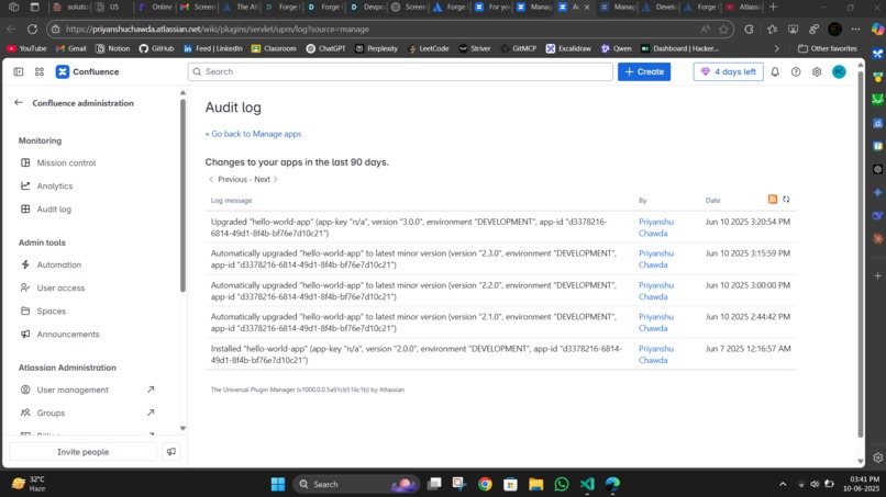 Priyanshu Chawda Hello World Forge Quest – screenshot 3