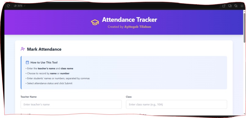 attendas tracker for teacher and student – screenshot 1