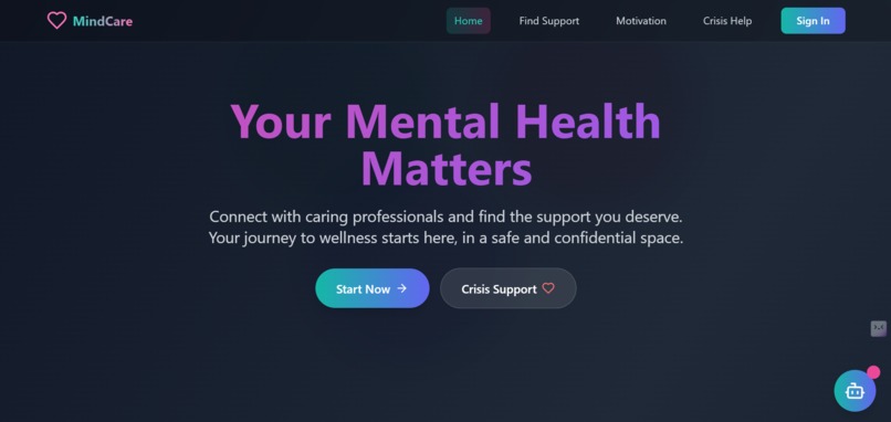 MindCare – screenshot 1