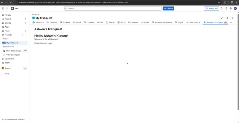 ForgeStart – screenshot 1