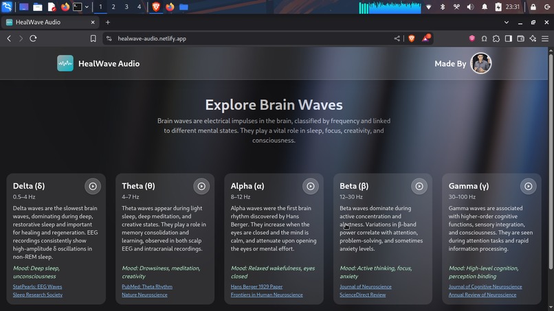 HealWave-Audio – screenshot 2