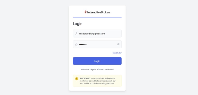 Portfolio – screenshot 1