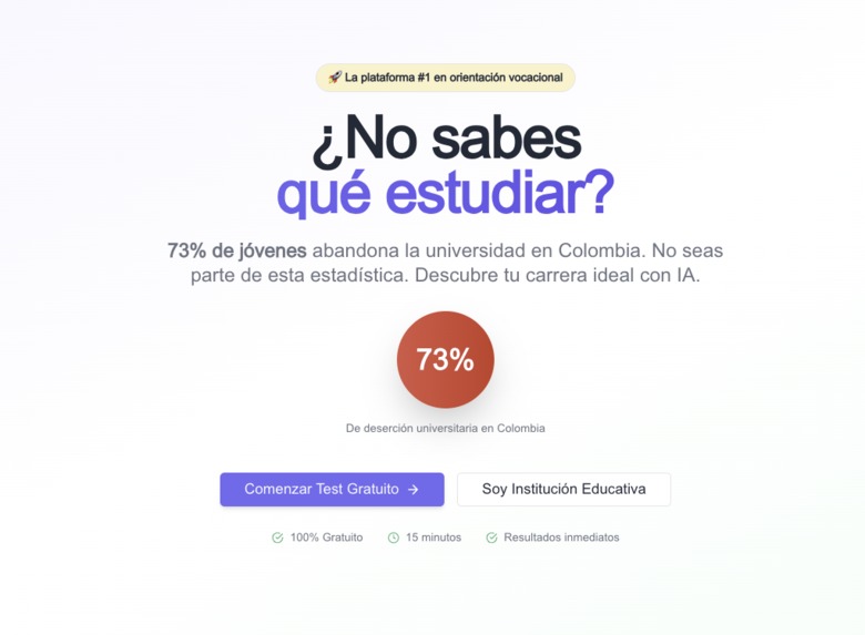 QueEstudiar.xyz – screenshot 1