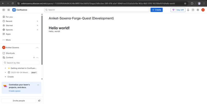 Aniket-Saxena-Forge-Quest – screenshot 1