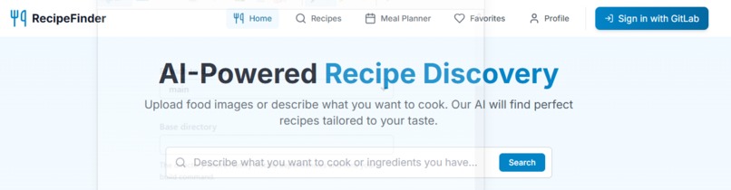 RecipeFinder – screenshot 2