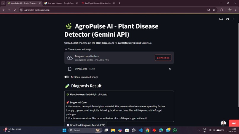 AgroPulse AI – screenshot 1