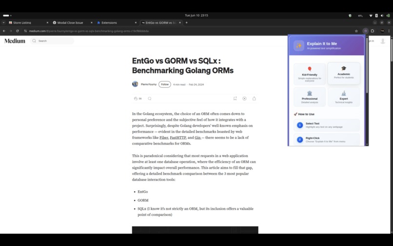 Explain It To Me (Chrome Extension) – screenshot 2
