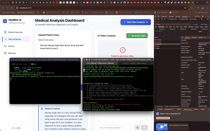 MediBot – The AI-Powered Medical Assistant – screenshot 4