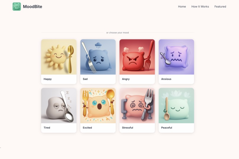 MoodBite – screenshot 3