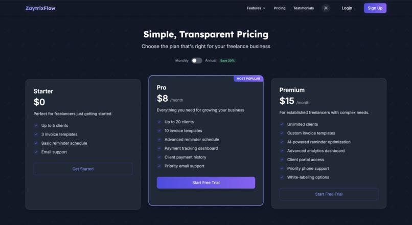 ZaytrixFlow – screenshot 3
