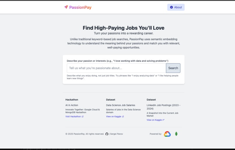PassionPay – screenshot 1