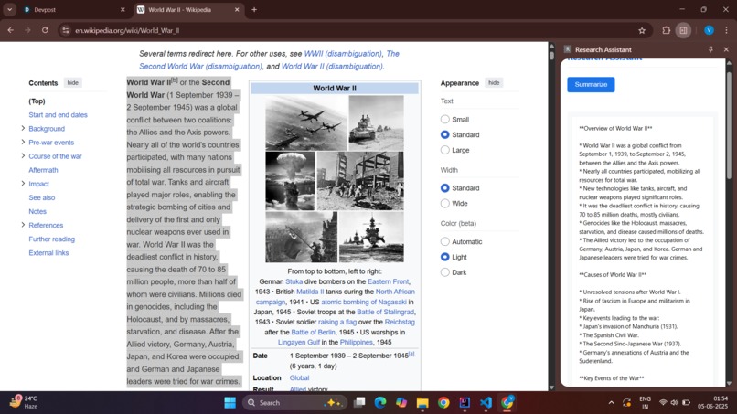 Research Assistant  – screenshot 3