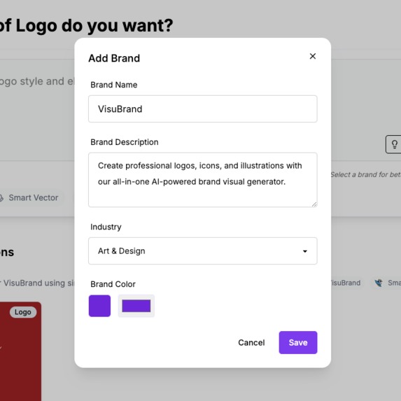 VisuBrand – screenshot 2