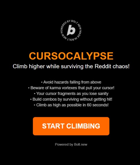 Cursocalypse - Reddit Cursor Chaos! – screenshot 1