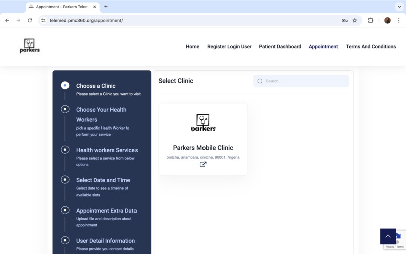 Parkers Resilient Health – screenshot 1