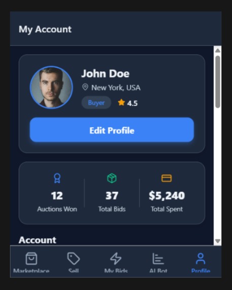 Smart Auction app for Farmer, Fisherman. – screenshot 5