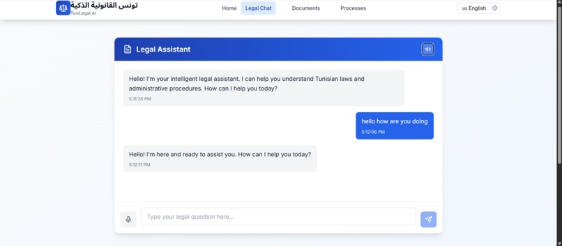 Tunisian Legal AI Platform – screenshot 3