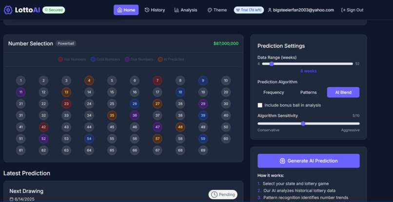 AI Lotto – screenshot 7