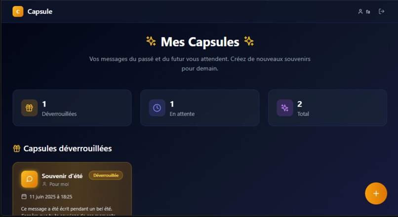 capsule – screenshot 1