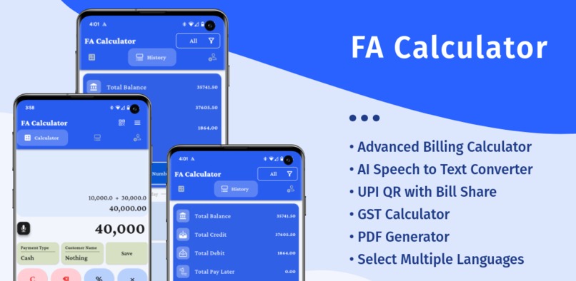 Financial Assets Calculator – screenshot 1