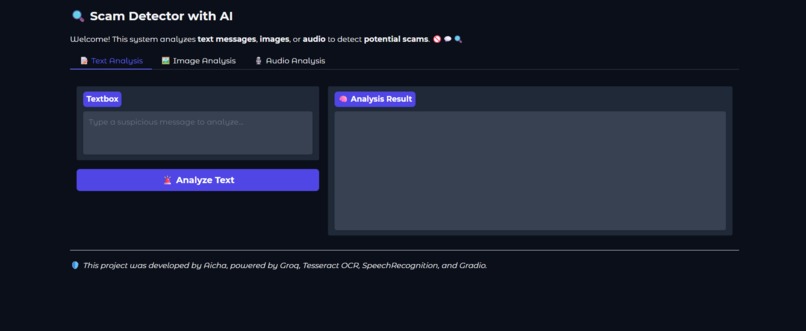 Anti-scam and Misinformation detection – screenshot 1