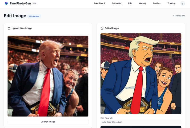 Fine Photo Gen – screenshot 1