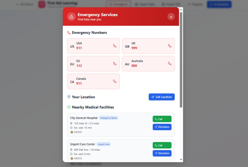FirstAid Learning App – screenshot 6