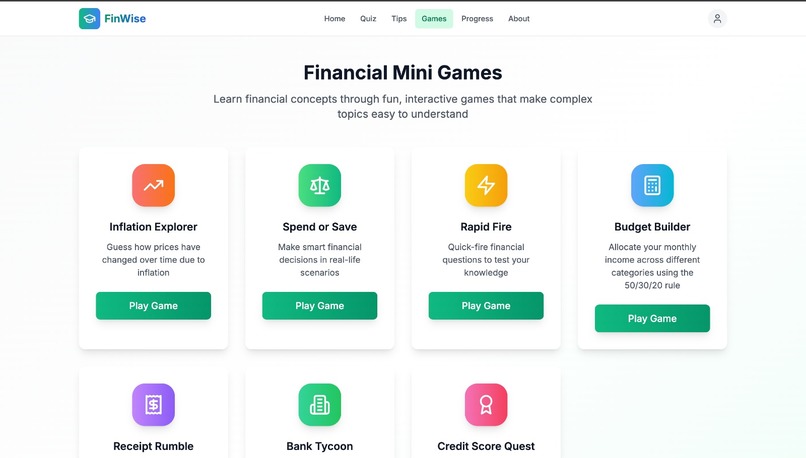FinWise - Gamified Financial Literacy App – screenshot 8