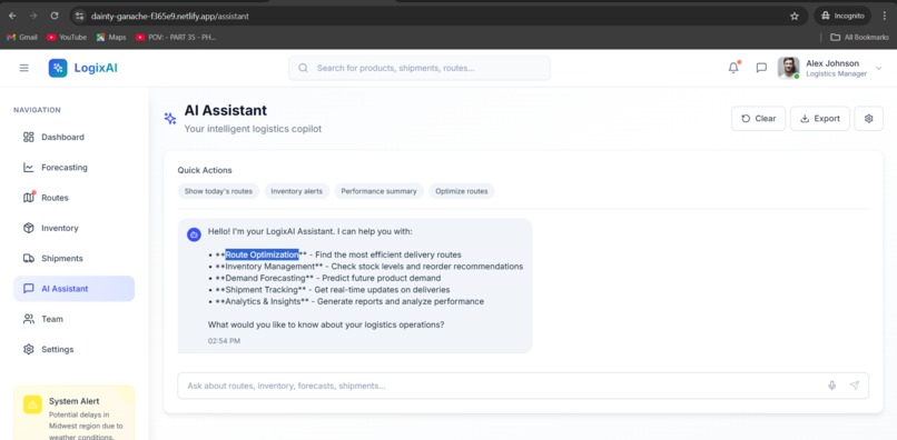 LogixAI – screenshot 1