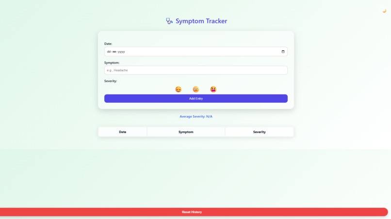 SYMPTOM TRACKER .! – screenshot 2