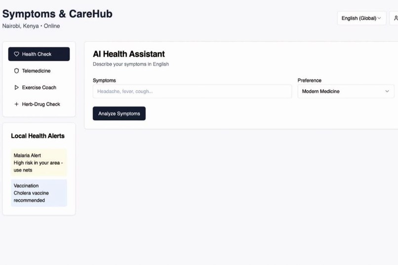 Symptoms and CareHub (S&C) – screenshot 4
