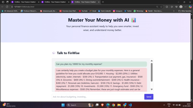 FinWise – screenshot 4