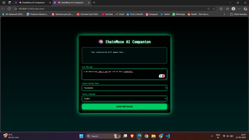 ChainMuse AI Companion – screenshot 3