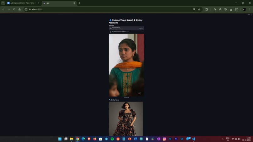 Fashion Visual Search & Intelligent Styling Assistant – screenshot 2