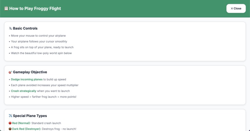 Froggy Flight – screenshot 4