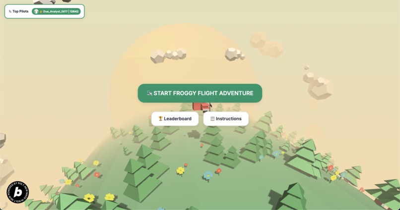 Froggy Flight – screenshot 1