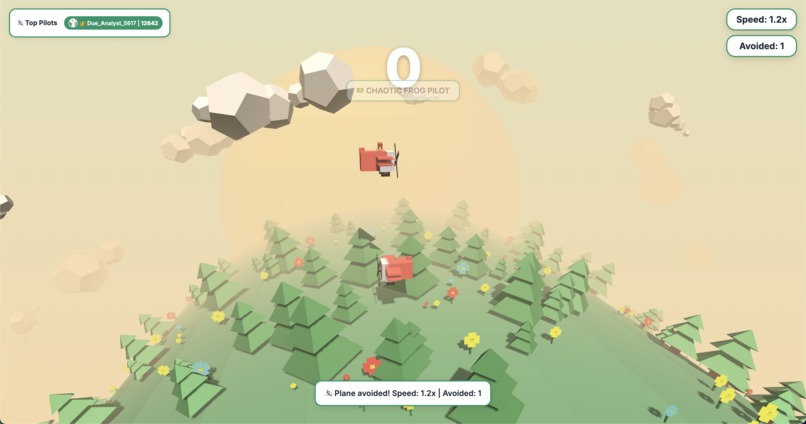 Froggy Flight – screenshot 2